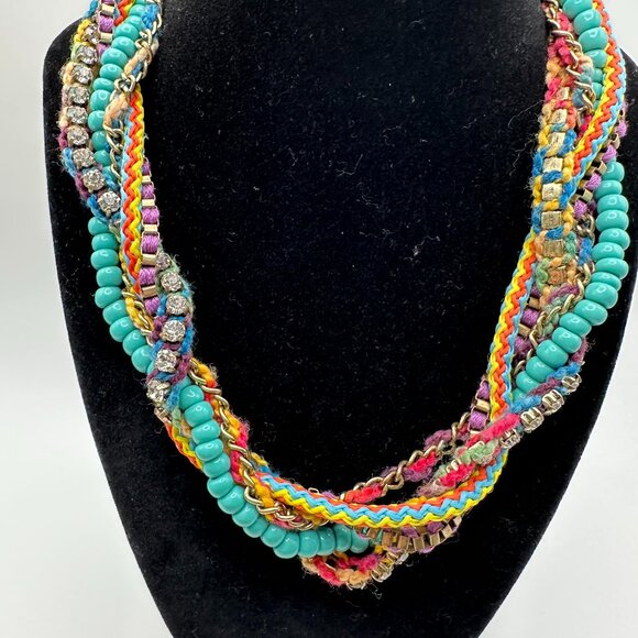 Jade and Jasper Brand “BOHO” multi-color necklace. - Picture 1 of 7